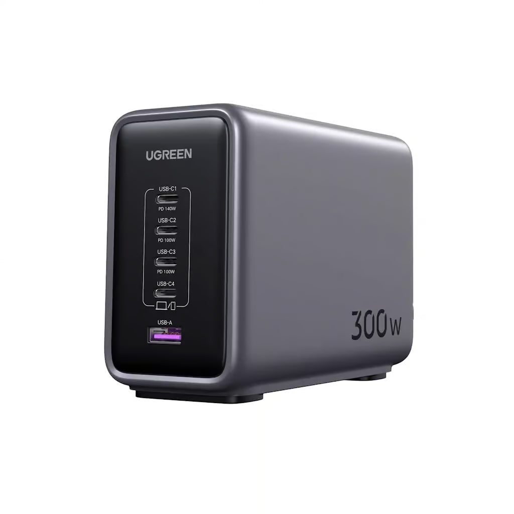 UGREEN Nexode 300W 5-Port PD GaN Fast Charger UK CD333