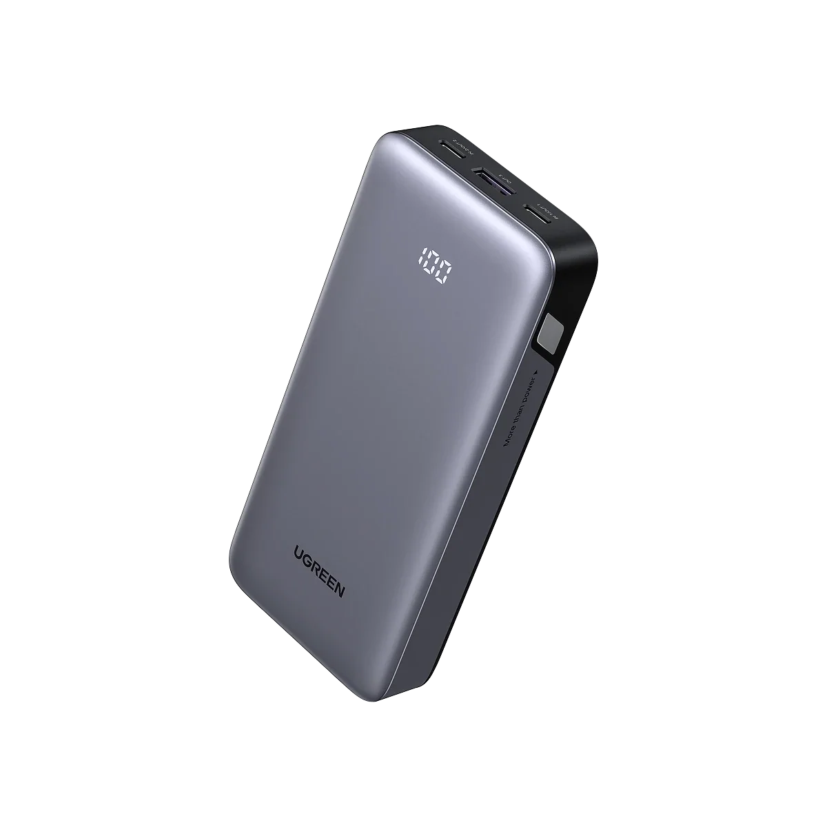 UGREEN باور بانك 20000 مللي أمبير بمنفذين USB-C ومنفذ USB-A - PB532