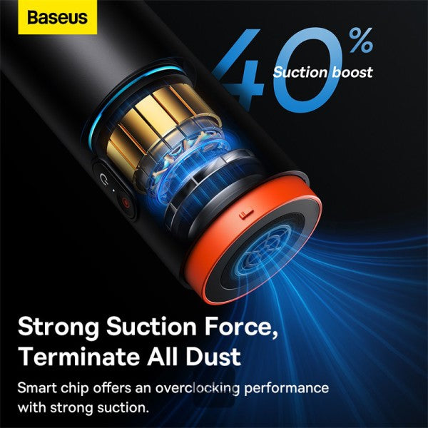 Baseus A2Pro مكنسة سيارة 6000 باسكال - أسود