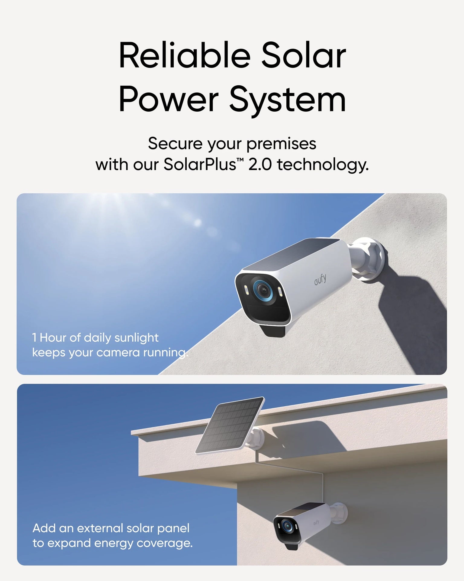 EufyCam S3 Pro 4K (2 Camera Kit) -Black+White