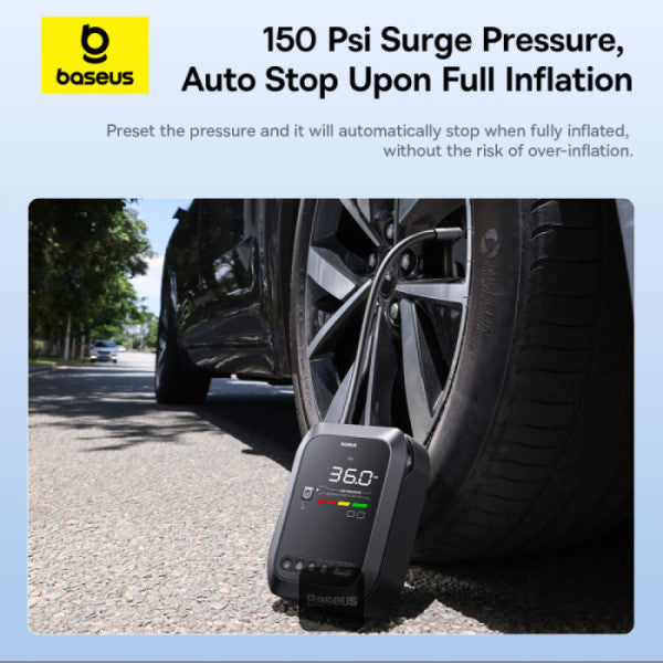 Baseus Super Energy 4-in-1 Car Jump Starter 1200A – Black