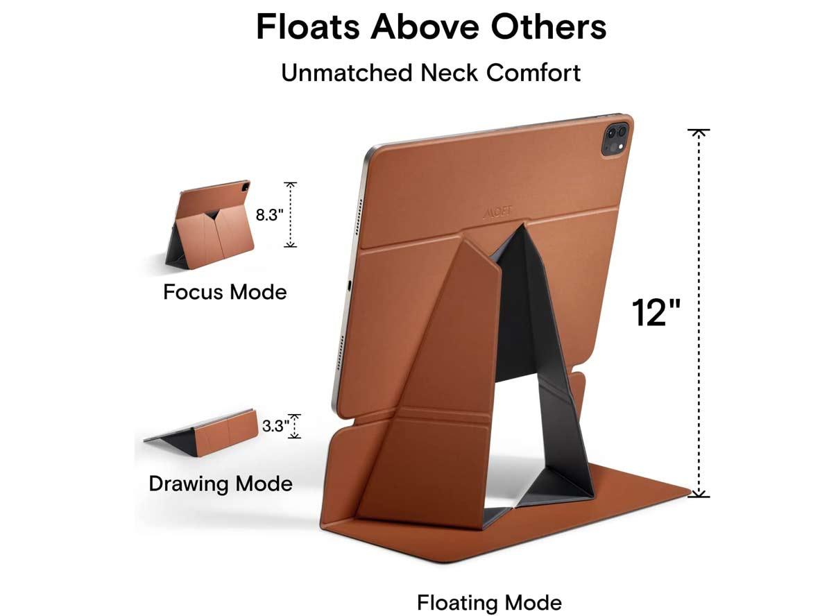 MOFT Snap Folio Stand 12" - Brown - MS026-1-12.9