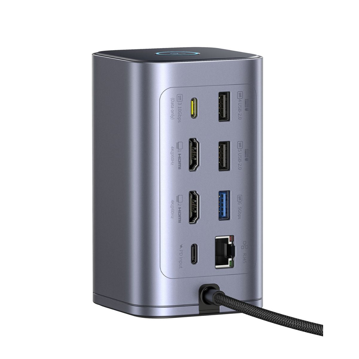 Baseus Nomos NU1 Air Spacemate 12-in-1 Docking Station – Space Gray