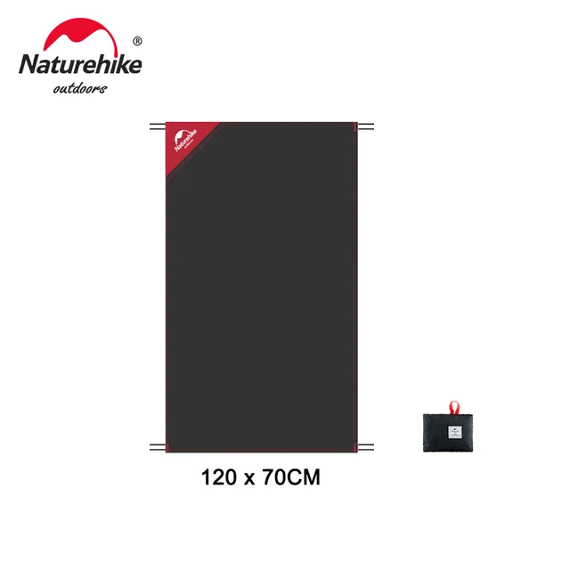 Naturehike Double Sided Water Proof Light Mat - Black S (120*70)