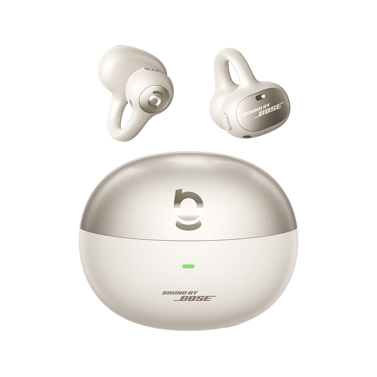 Baseus by Bose Inspire XC1 Open-Ear True Wireless Earbuds - Starlight Off-White