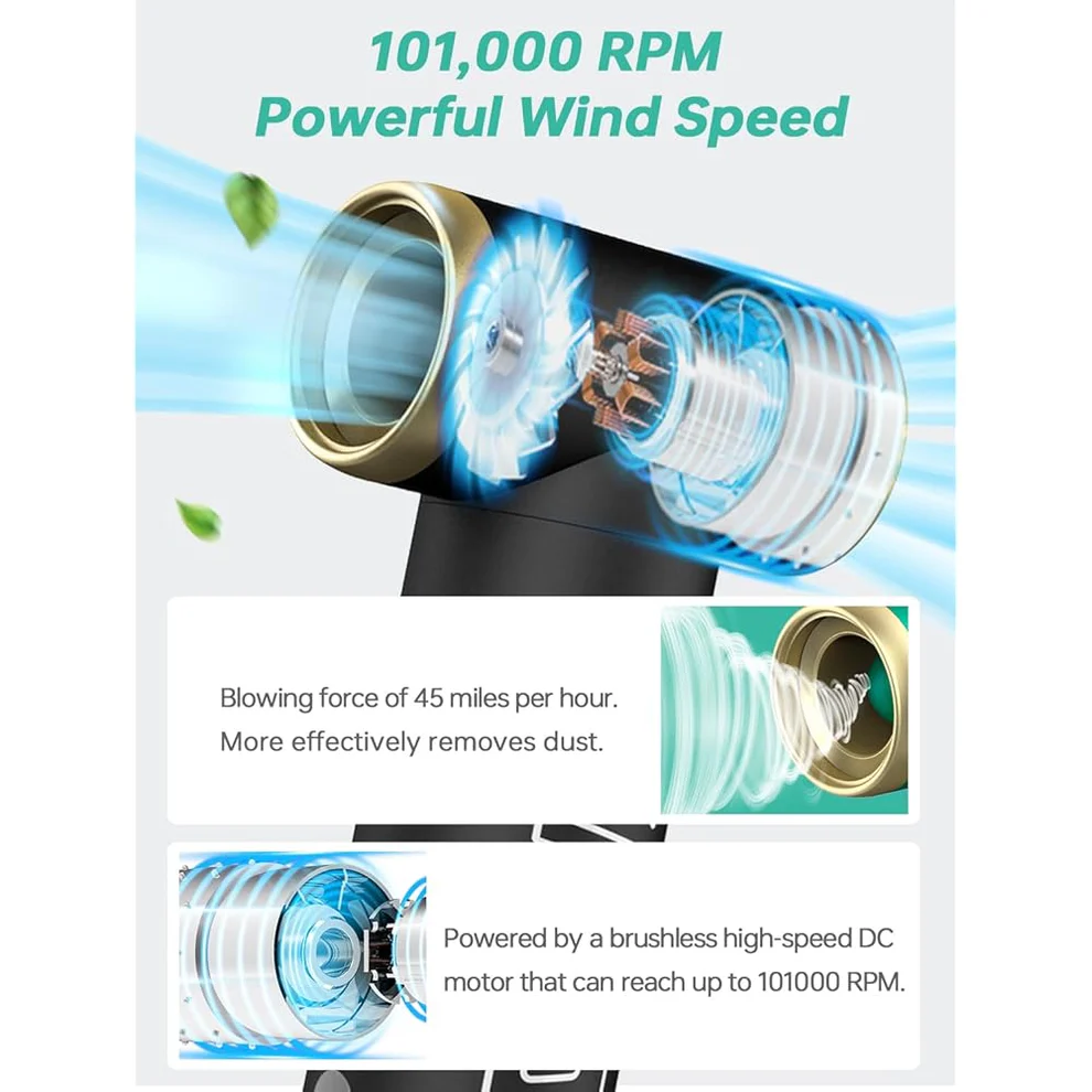 KiCA Jet Fan 2S Kit - Black