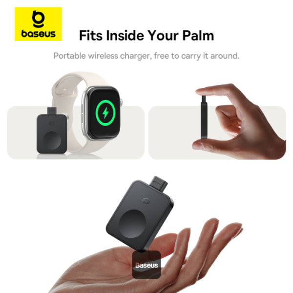 Baseus MagPro Magnetic Wireless Charger for E-Watch 2.5W – Black