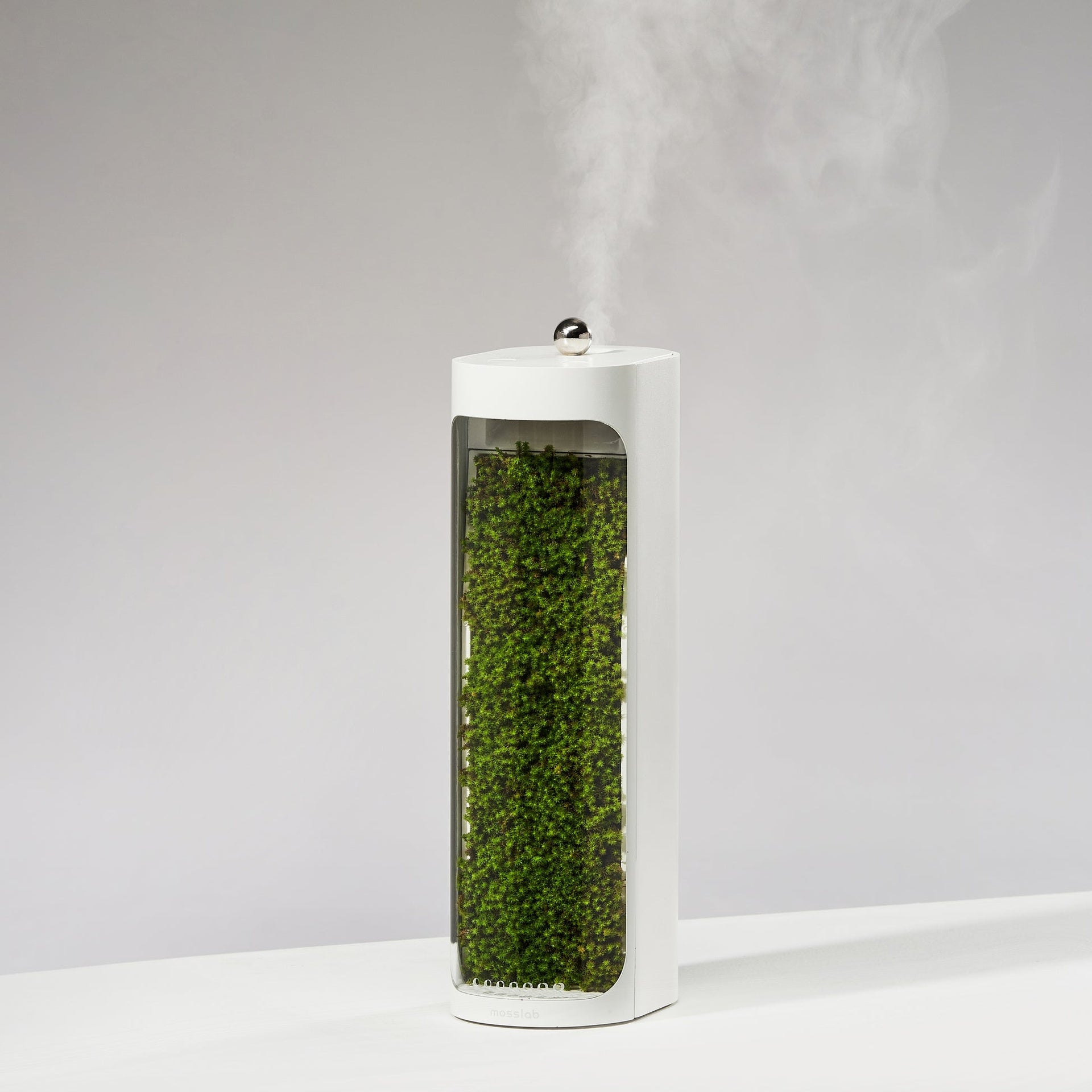 Moss Air - مرطّب الطحلب الحيّ + فلتر - أبيض