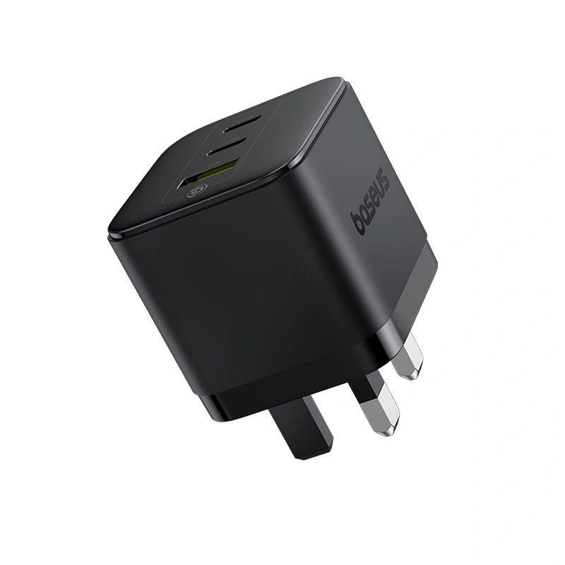 Baseus Palm 65W 2C+U Fast Charger – Black (UK)
