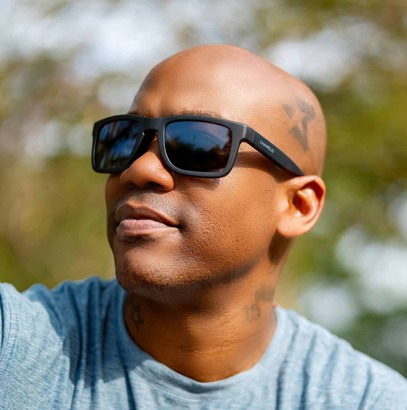 Chamelo Prime Smart Glasses – Temple Arm with Speaker Detail