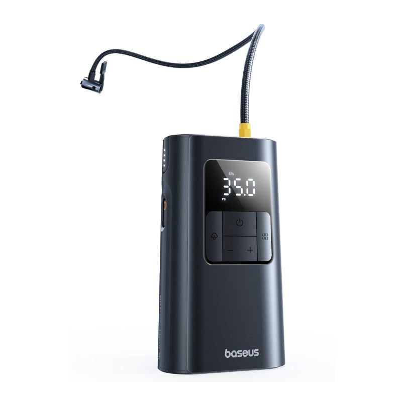 منفاخ إطارات Baseus PrimeTrip VA1 2 في 1 سلكي ولاسلكي - أسود