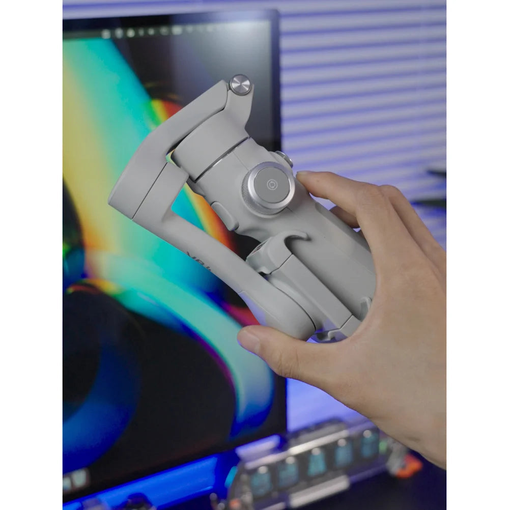 Feiyu VB 4 مثبت يدوي ثلاثي المحاور للهواتف الذكية - رمادي فاتح