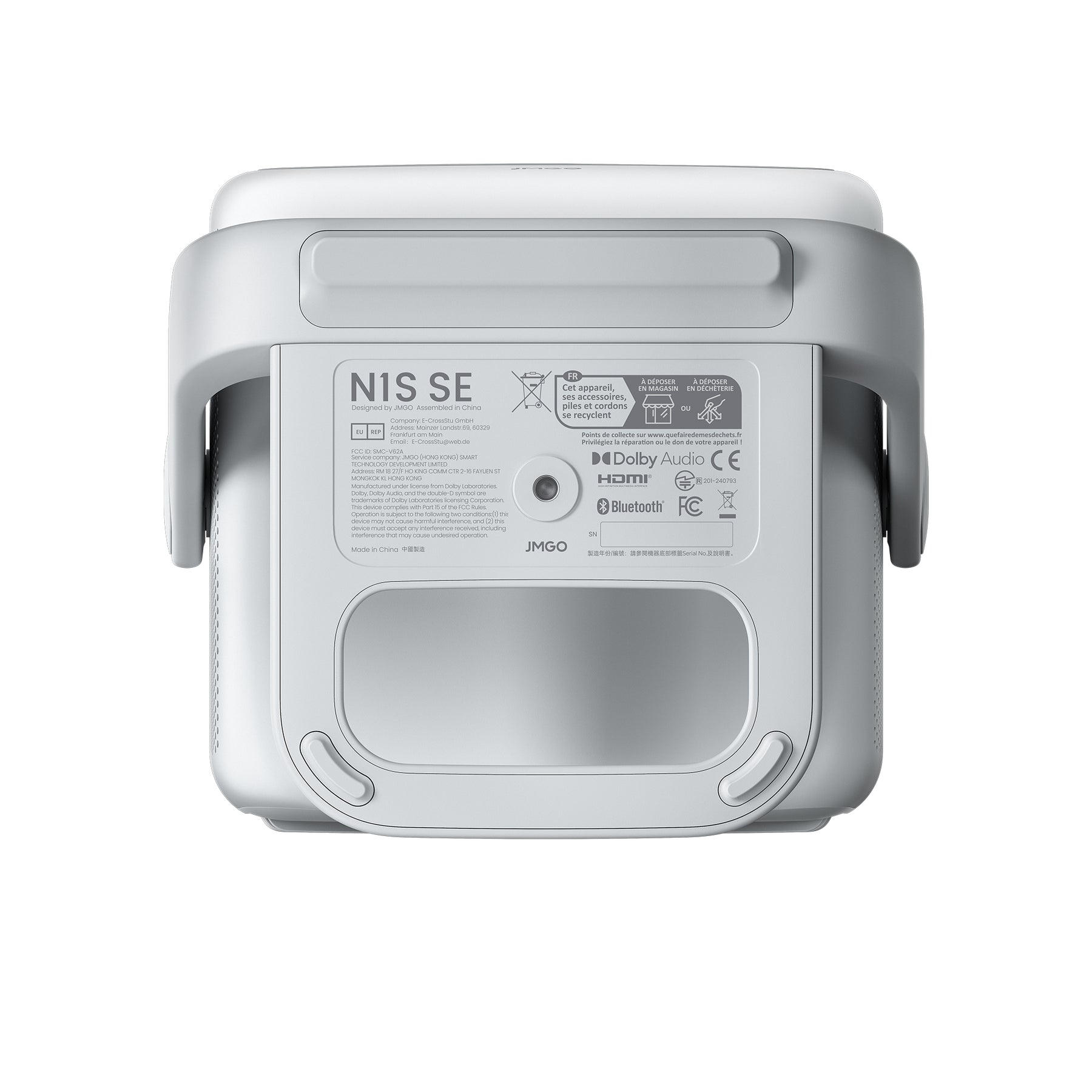 JMGO N1S SE Projector (Tri-Laser DLP, 800 ISO,1080P,GTV)