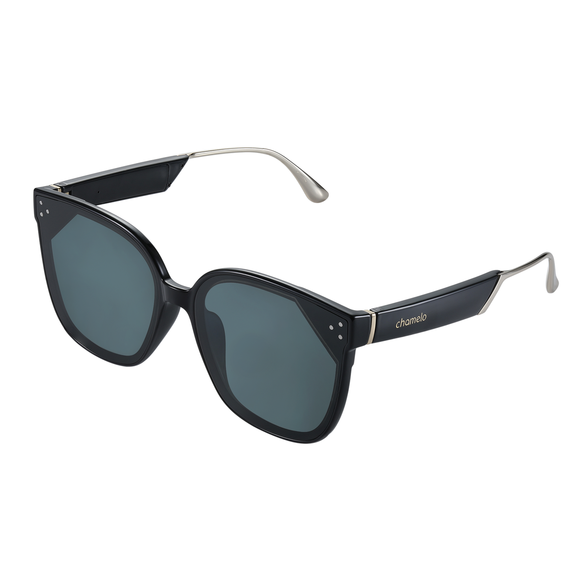 Chamelo Veil Slider Alpha (Smoke Mirror - Glossy Black Frame)
