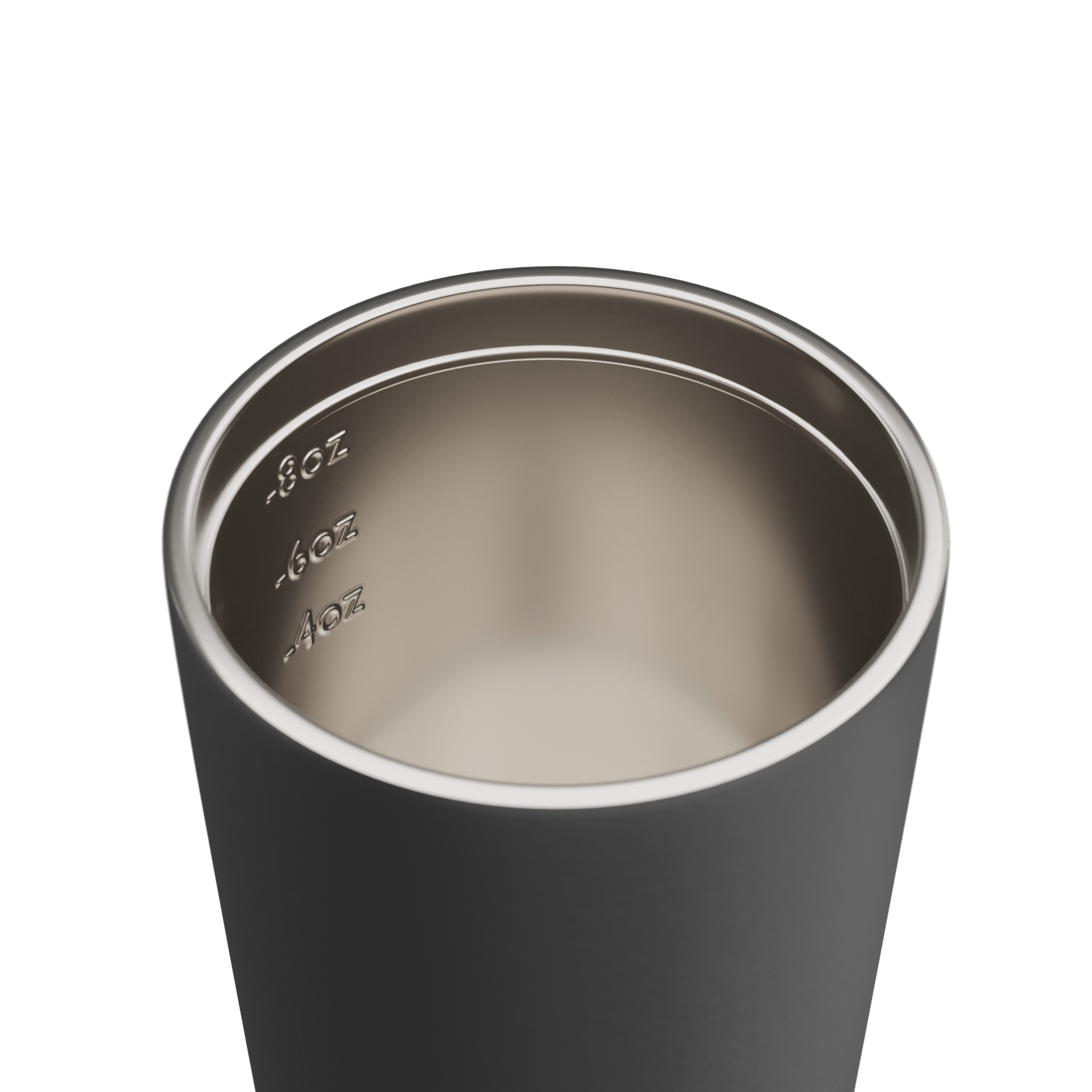 Fressko Bino 227ml / 8oz Cup - Stainless Steel - Coal
