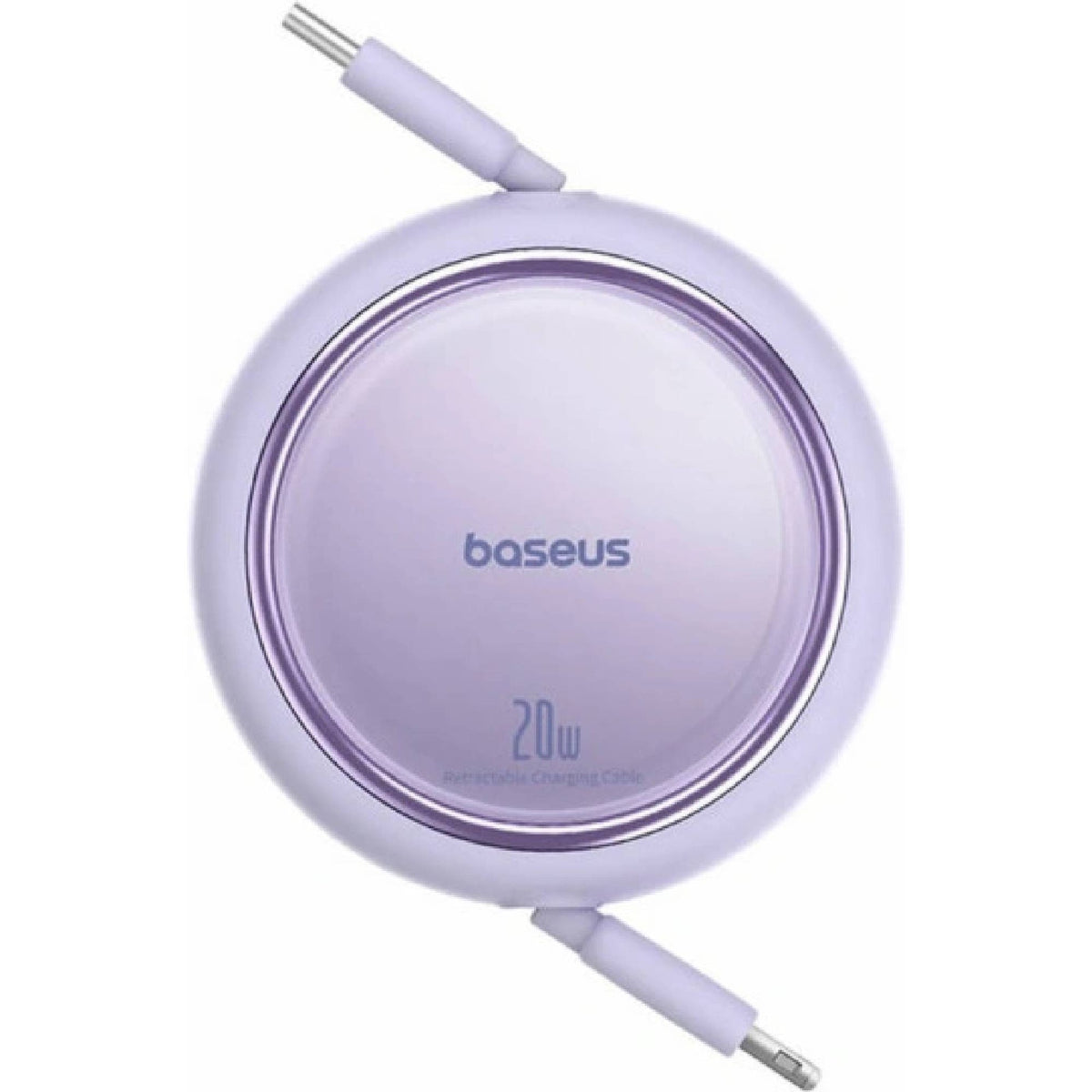 Baseus Free2Pull 1m USB-C to Lightning 20W Retractable Cable – Purple