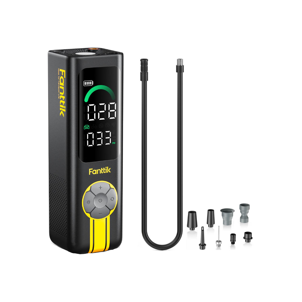 Fanttik X10 Cross 3-in-1 Air Inflator - Black