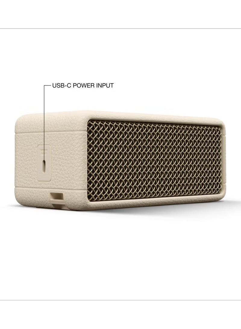Marshall Emberton III Compact Portable Wireless Speaker-Cream- EMBERTONIII-CREAM