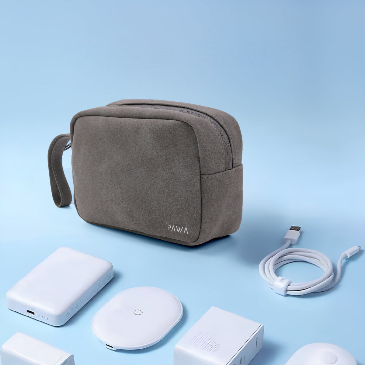 PAWA Bello Travel Pouch - Grey
