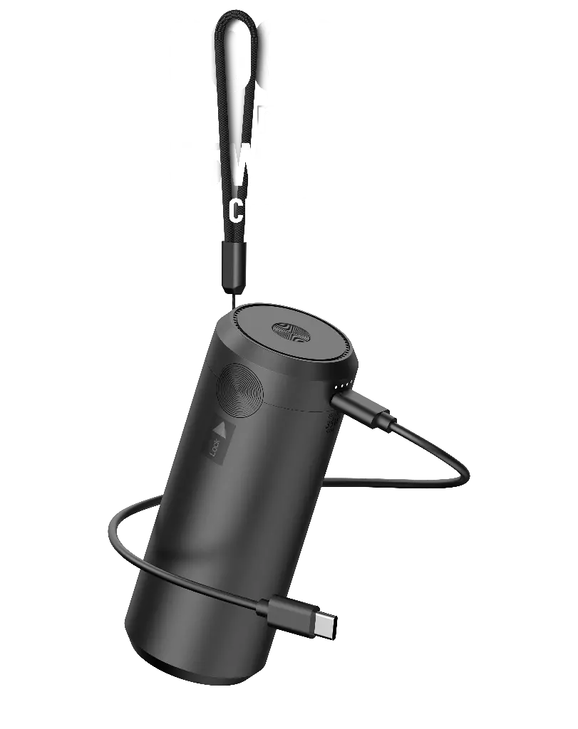 Porodo Tornado Prime Portable Vacuum Cleaner & Blower Black