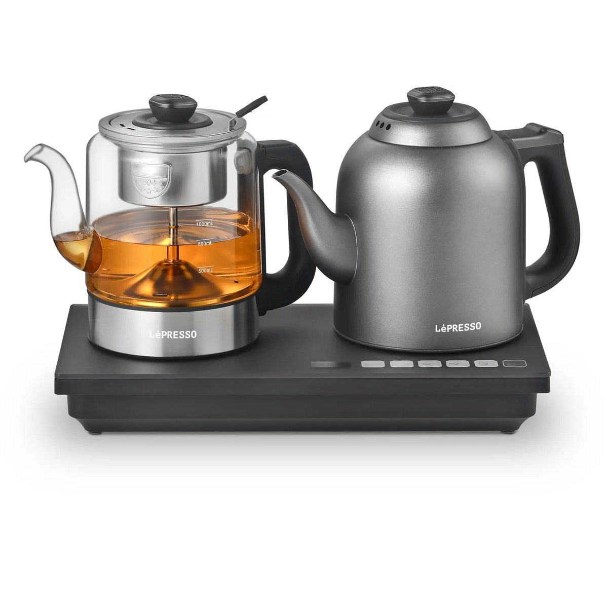 LePresso AuraBrew Tea Brewer and Water Boiler - Gray