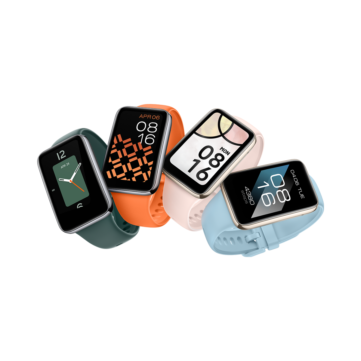 Xiaomi Smart Band 7 Pro TPU sport strap colour range