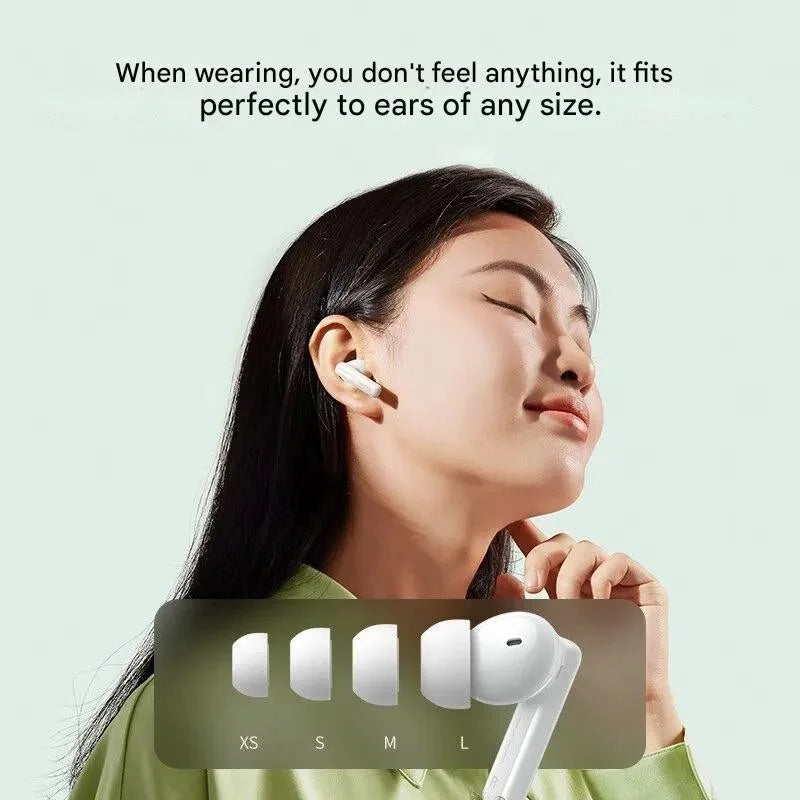 UGREEN سماعات أذن HiTune T6s الهجينة المانعة للضوضاء النشطة، لون أبيض - WS205