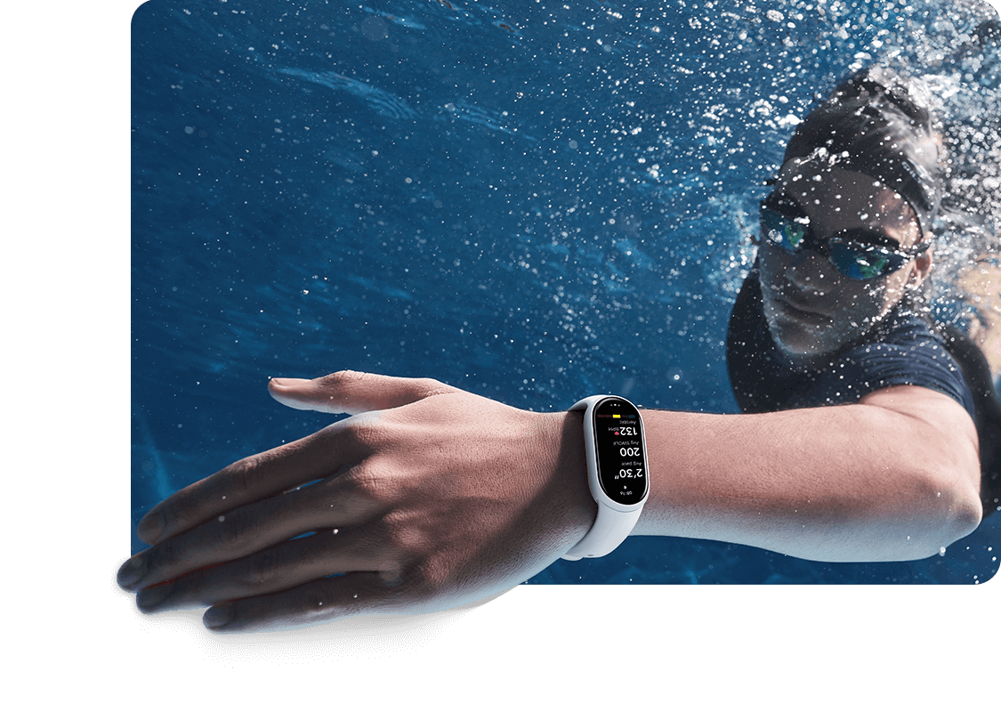 Xiaomi سوار ذكي Smart Band 10 وردي غامق - BHR9999GL