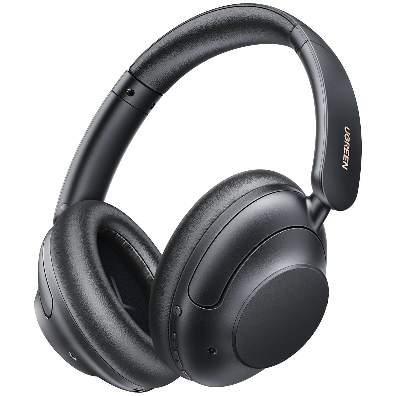 UGREEN HiTune Max5 Hybrid Active Noise-Cancelling Headphones Black HP202