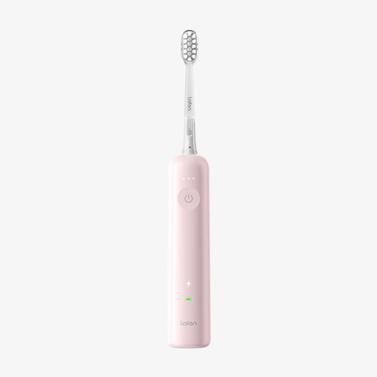 Wave Tooth Brush (ABS Plastic)with high-frequency vibrations of up to 66,000 times per minute with an ultra-wide 60° oscillating motion. IOS and Android Support
