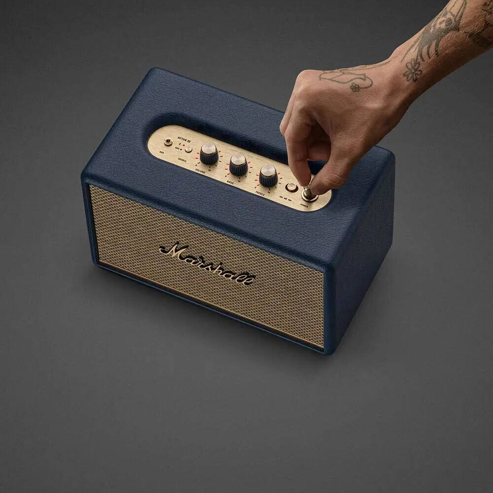 Marshall Acton III BT Wireless Stereo Speaker - MIDNIGHT BLUE - ACTON III BL