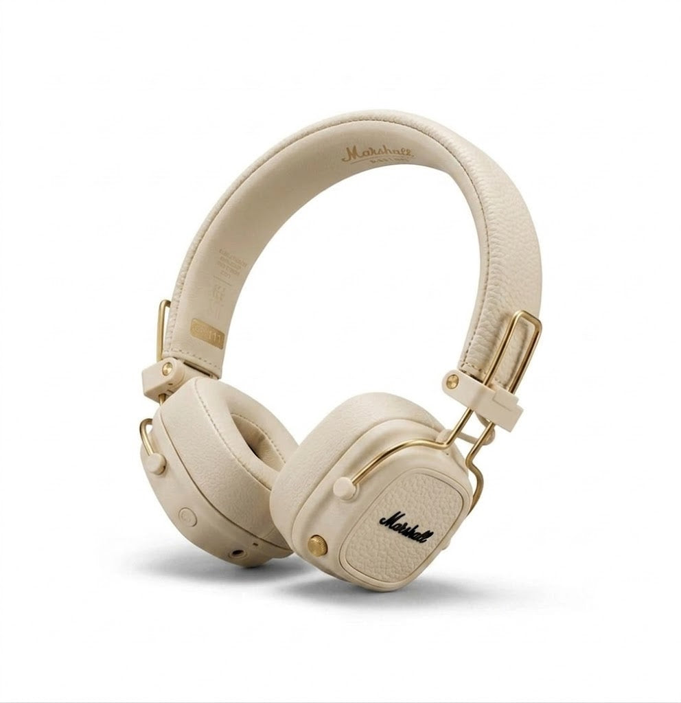 Marshall Major V Wireless Headphones-Cream - MAJORV-CRM