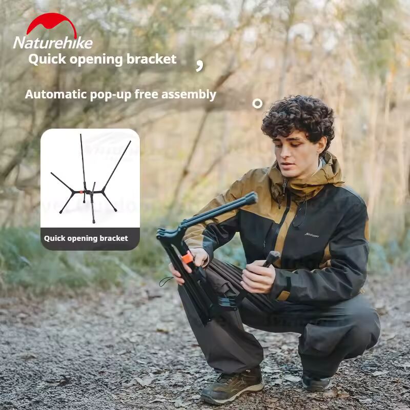 Naturehike Shanhian YL01 Lightweight Chair - Black (M)