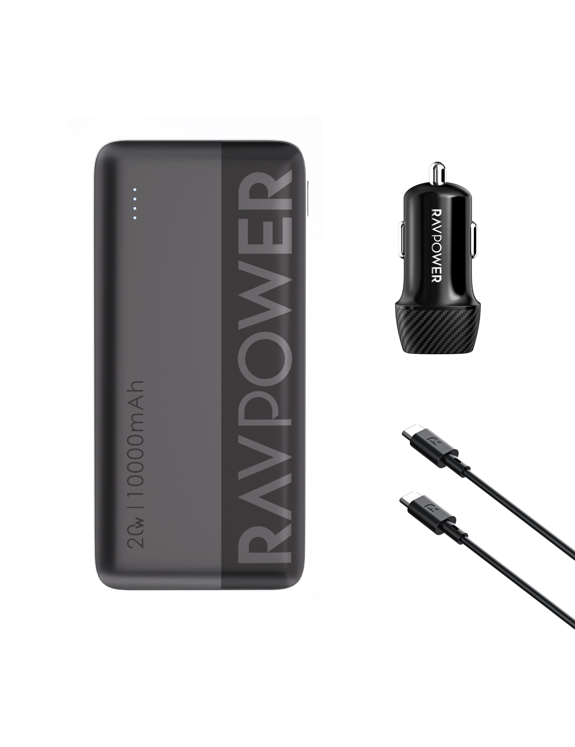 RAVPower Car Charger Combo - VC1014