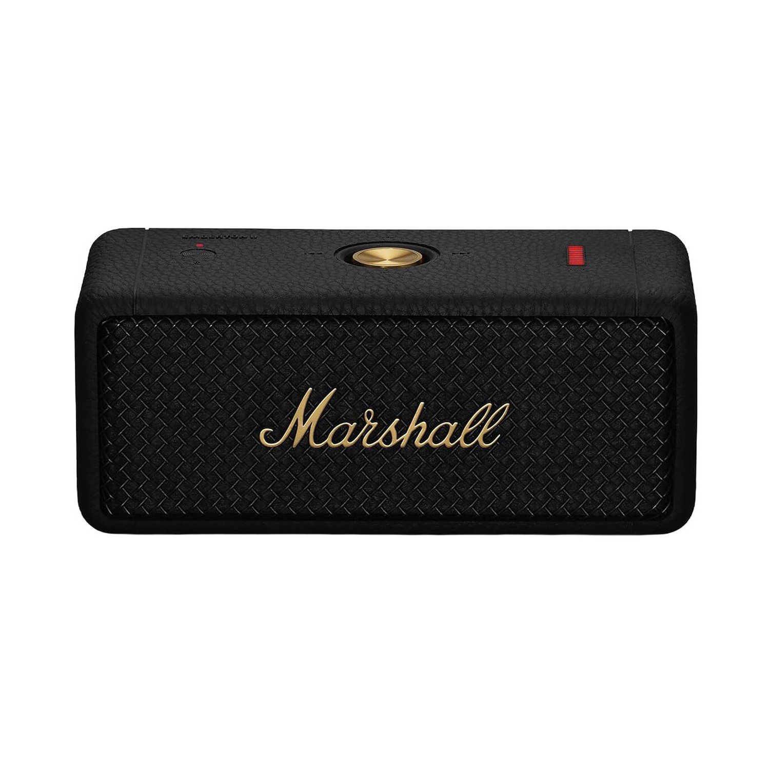 Marshall سماعة محمولة مدمجة لاسلكية بلوتوث - لون أسود/نحاسي - EMBERTONIII-BLK-BRS  