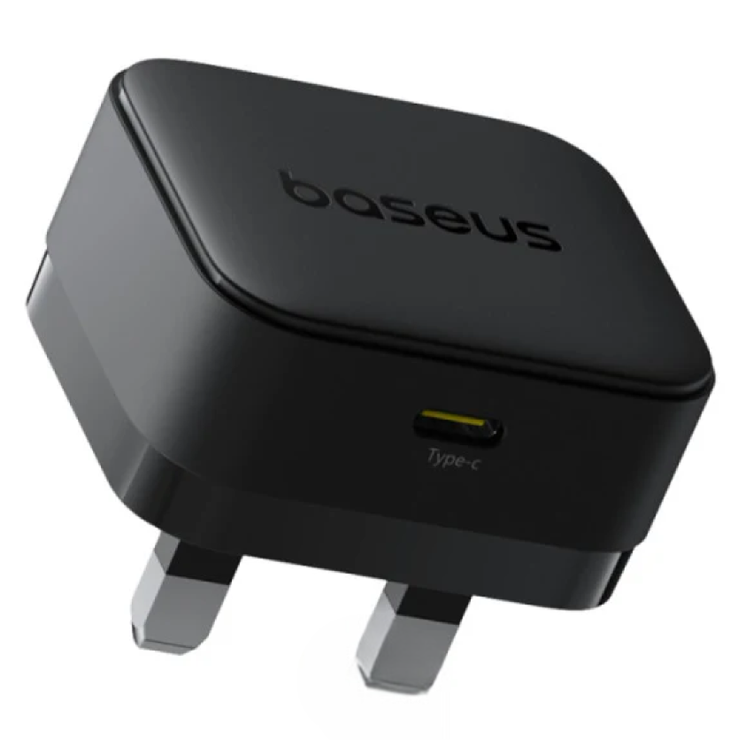 Baseus Palm 1C 20W Fast Charger – Black (UK)