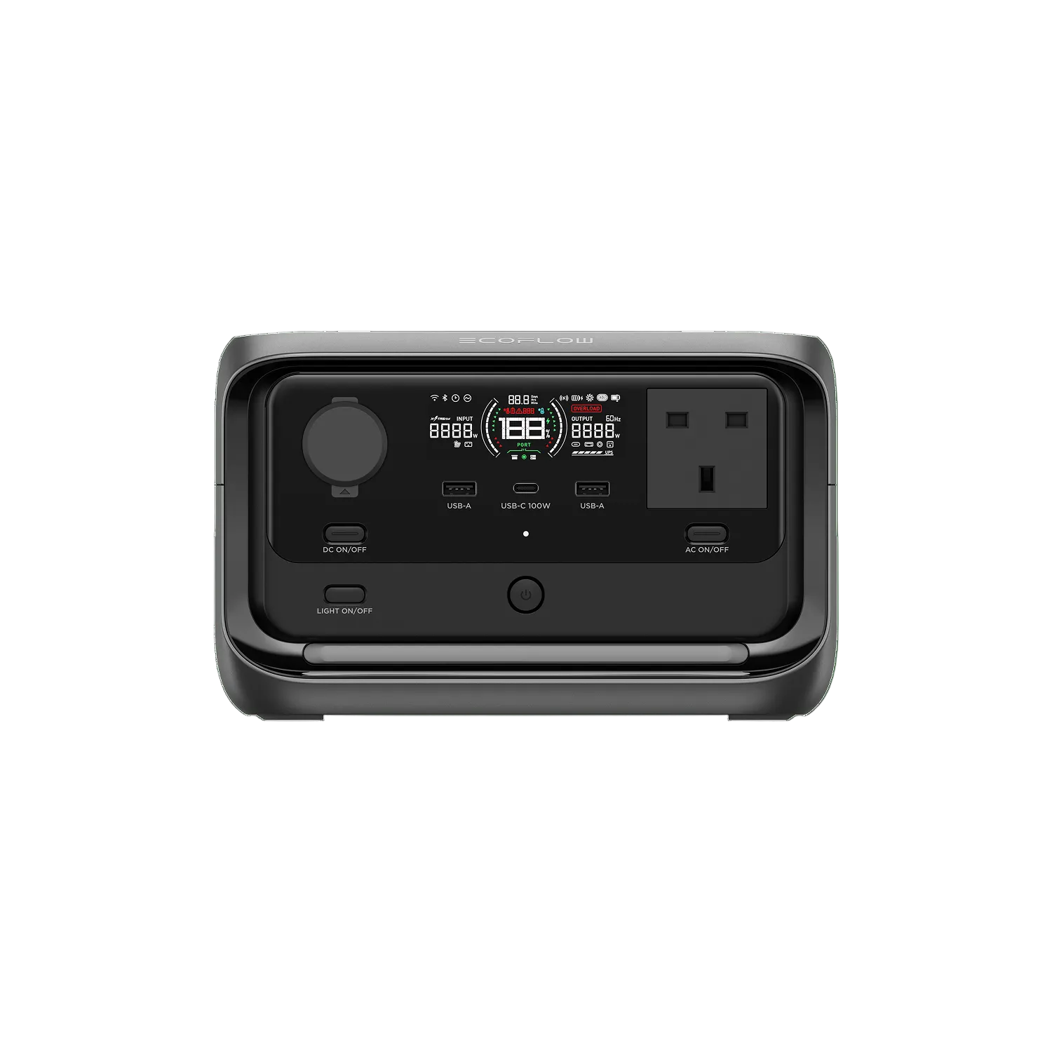 EcoFlow RIVER 3 Plus Portable Power Station (286Wh / 600W) Surge 1200W)