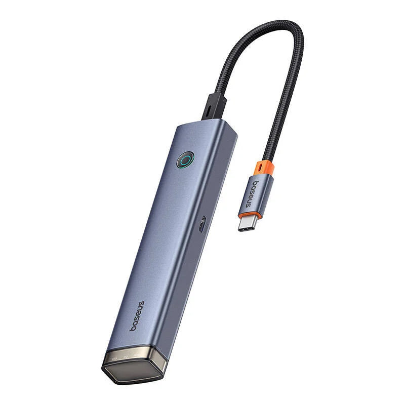 Baseus UltraJoy هاب 6 منافذ HUB AIR - رمادي فضائي