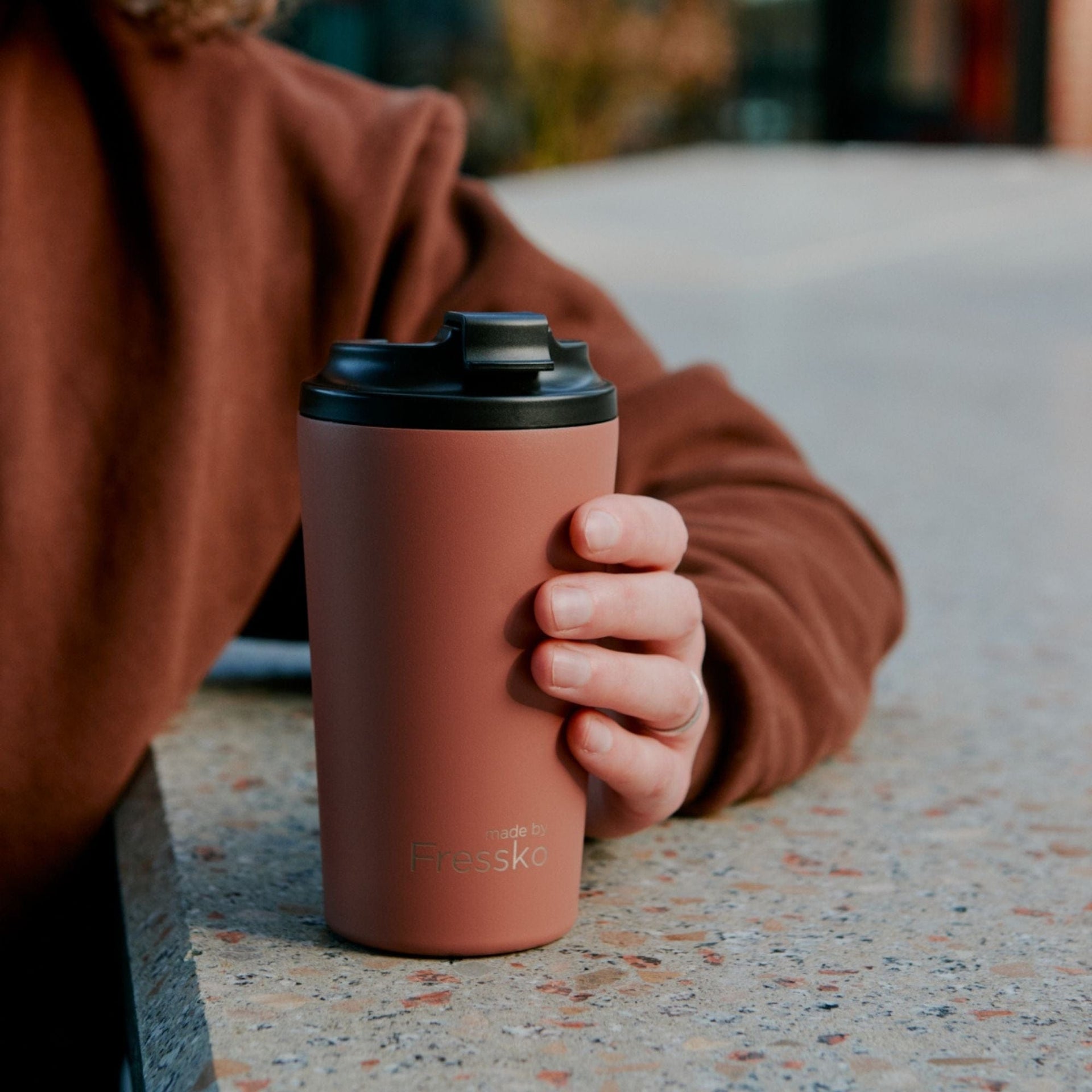 Fressko Grande 475ml / 16oz Cup - Stainless Steel - Tuscan