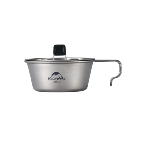 وعاء ثلجي من Naturehike (Lefeng) مع غطاء سعة 350 مل - تيتانيوم