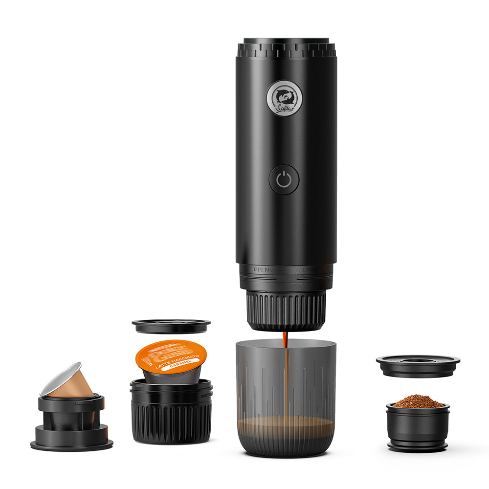 iCafilas Portable Espresso Maker - ME2604-BK
