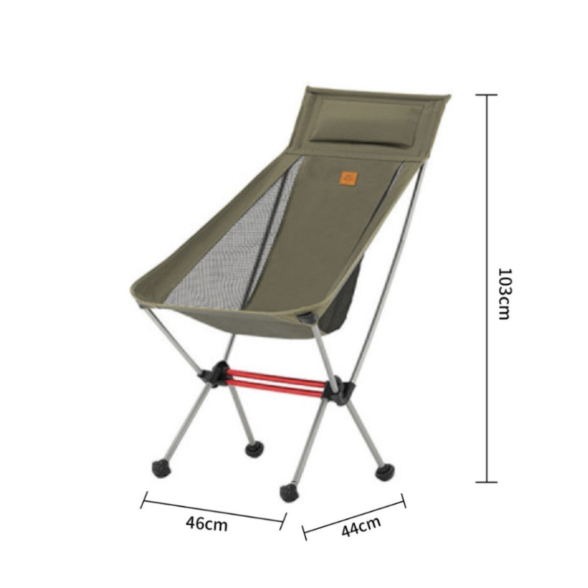 Naturehike Stellaluna L02 Ultra Light Back Chair - Green