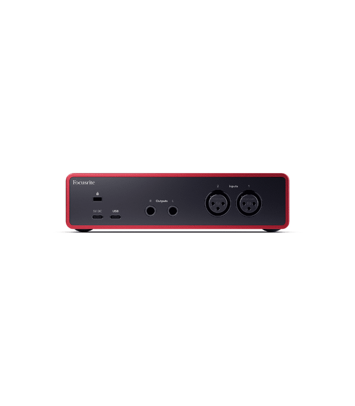Focusrite Scarlett 2i2 4th Gen USB Audio Interface