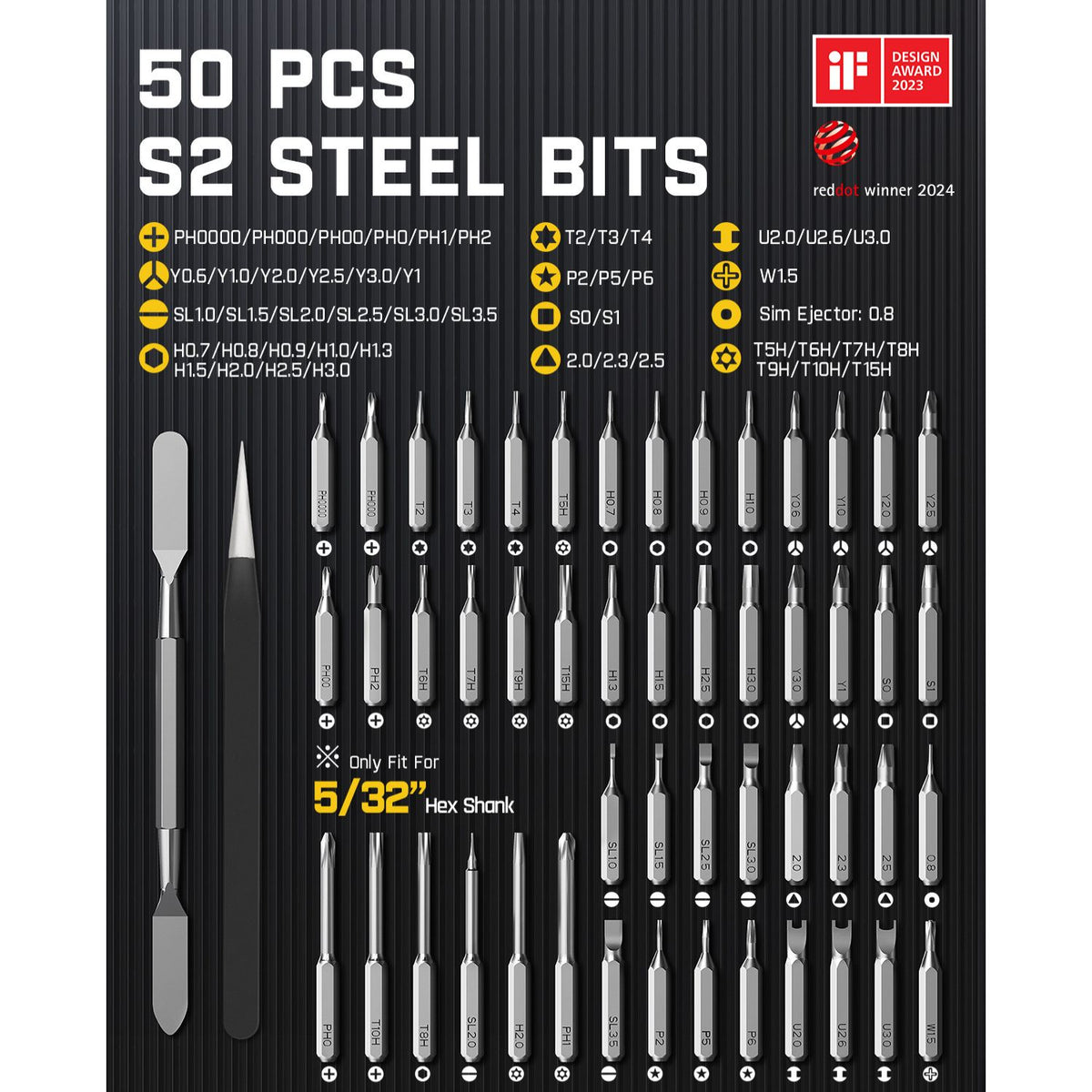 Fanttik NEX E1 MAX Precision Electric Screwdriver Kit - Gray