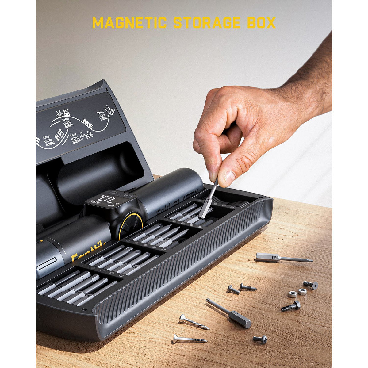 Fanttik Fold S1 APEX Deluxe Cordless Screwdriver - Black