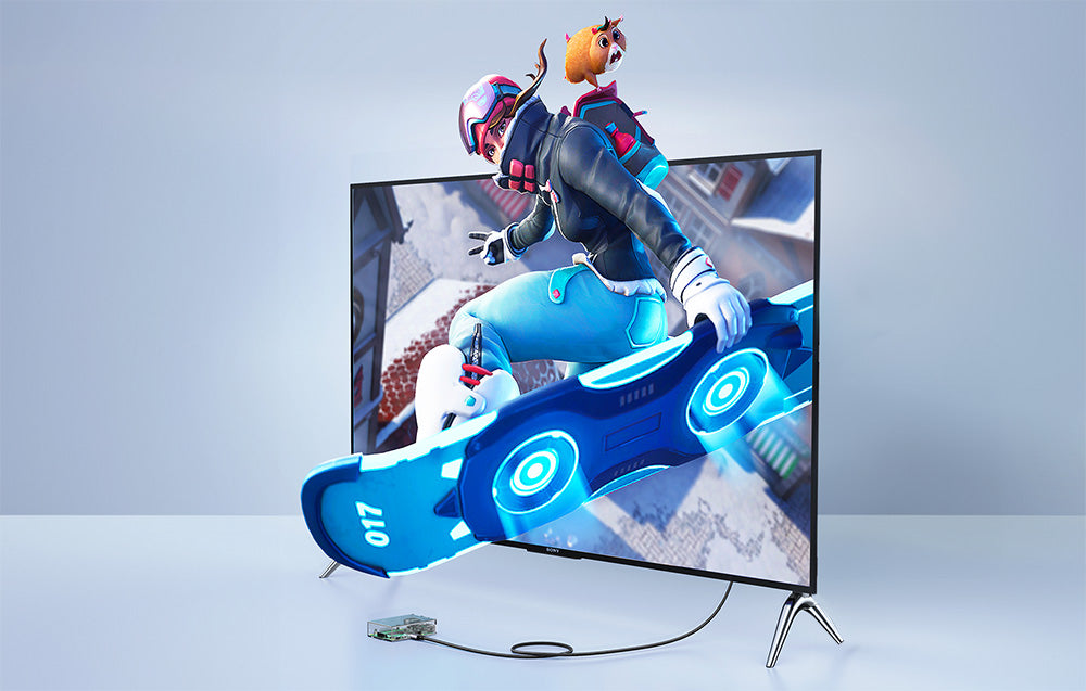 UGREEN كابل ميني HDMI إلى HDMI بدقة 8K طول 1 متر أسود - HD163