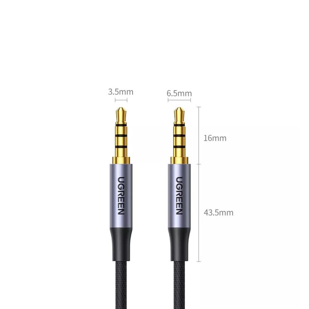 UGREEN 3.5mm Male to Male 4-Pole Microphone Audio Cable 5M - AV183