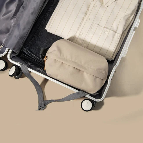 Naturehike XS01 Toiletry Bag Khaki - YKK Zipper Detail