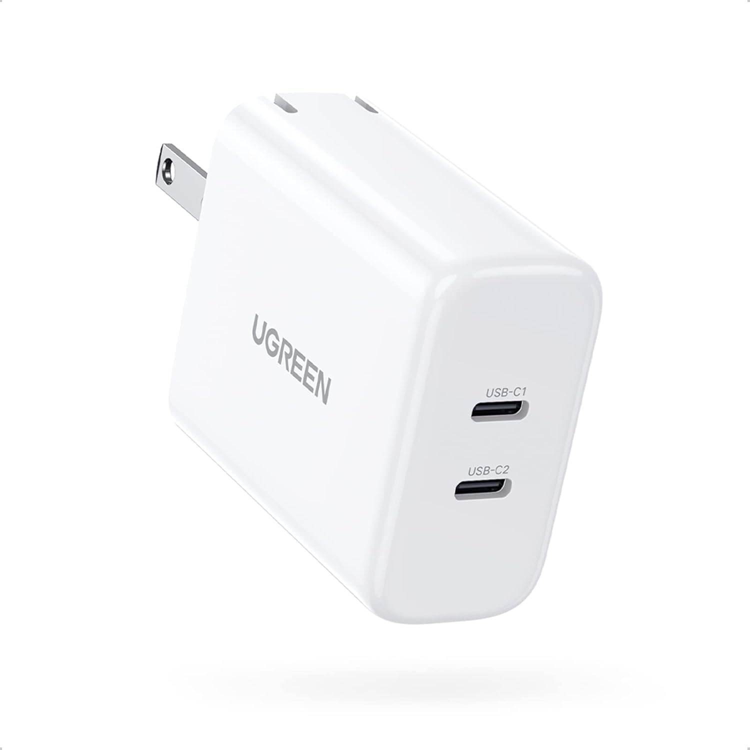 UGREEN USB-C Fast Charger 40W UK -folding foot CD243
