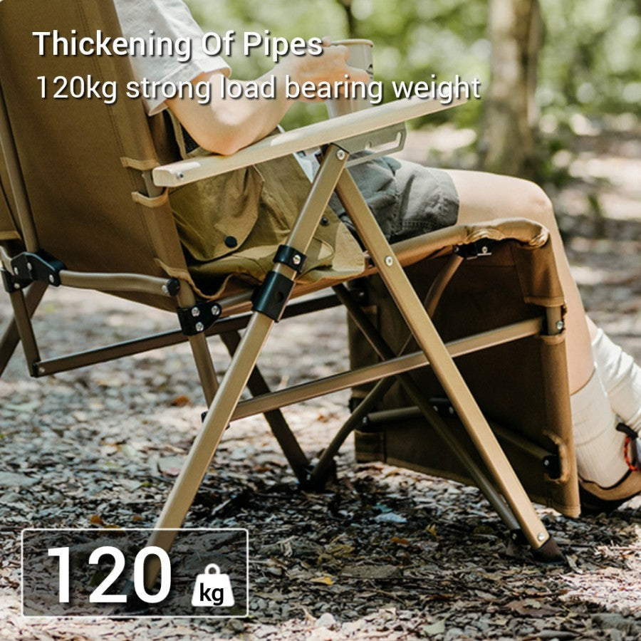 Naturehike Nightfall T08 Speed Towing Recliner - Coffee